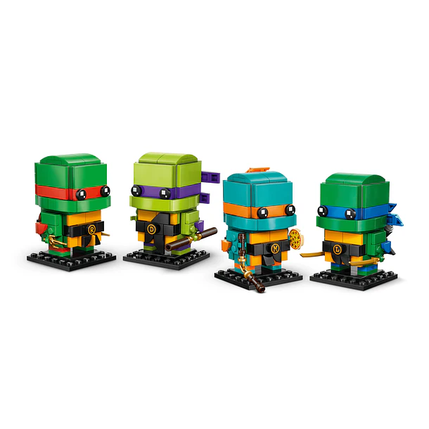 BrickHeadz - Figuras de Teenage Mutant Ninja Turtles 3