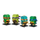 BrickHeadz - Figuras de Teenage Mutant Ninja Turtles 3