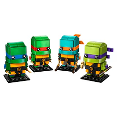 BrickHeadz - Figuras de Teenage Mutant Ninja Turtles