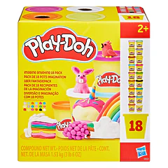 Play-Doh - Diversão e Imaginação com 18 Potes