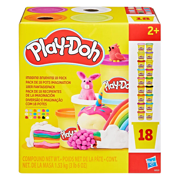Play-Doh - Diversão e Imaginação com 18 Potes 1