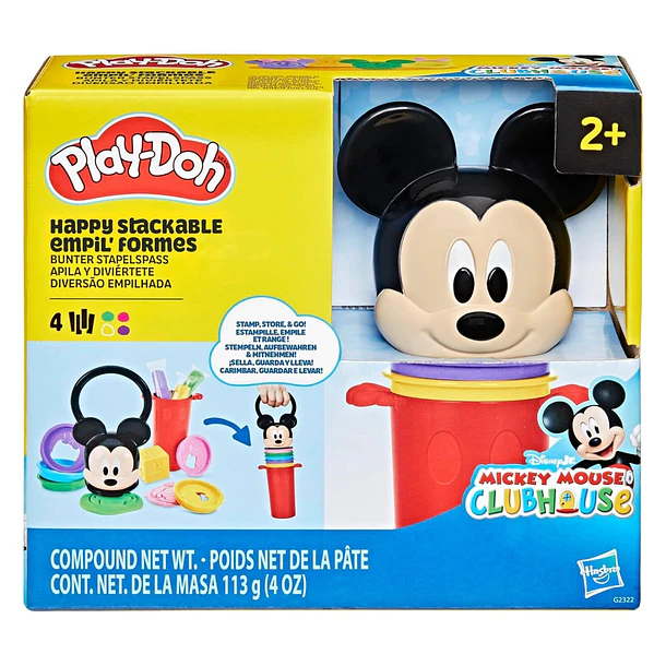 Play-Doh - Mickey Mouse Diversão Empilhada 1
