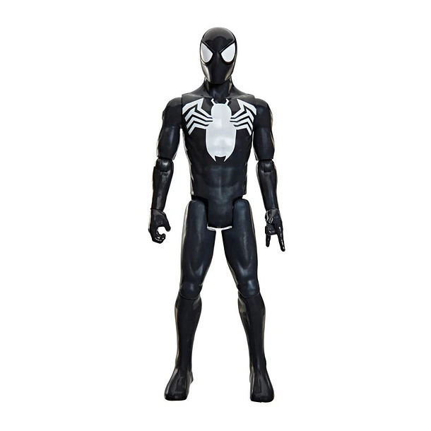 Spider-Man Titan Series - Figura Black Suit Spider-Man 2