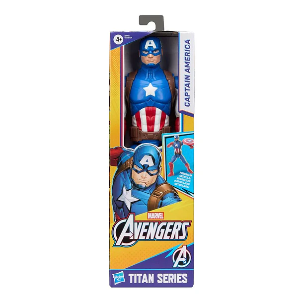 Marvel Avengers Titan Series - Figura Capitão América 1