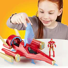 Marvel Avengers - Jato de Compate com Lança-Dardo Iron Man 3