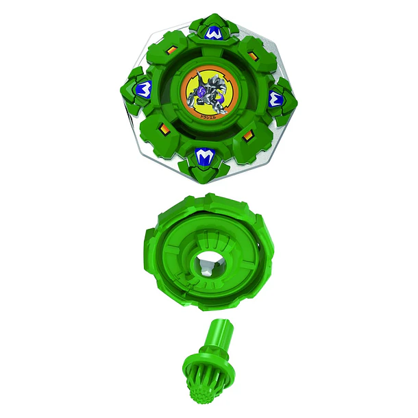 Beyblade X - Pião e Lançador Draciel Shield 7-60D 3