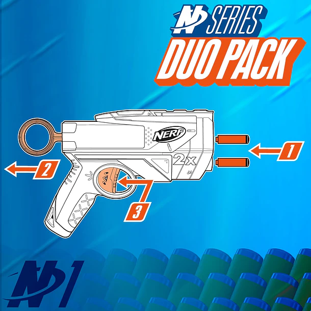 Nerf N Series - Duo Pack 3