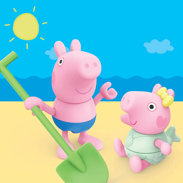 Peppa Pig - Dia na Praia dos Irmãos Pig 3