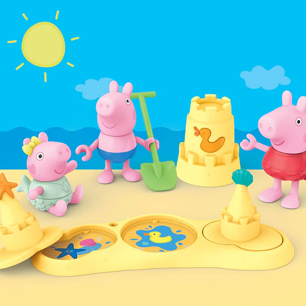 Peppa Pig - Dia na Praia dos Irmãos Pig 5
