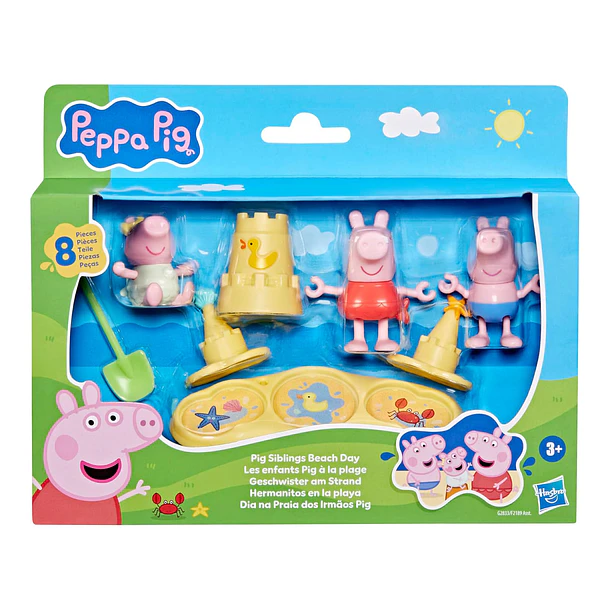Peppa Pig - Dia na Praia dos Irmãos Pig 1