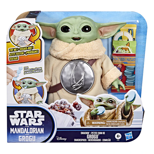 Star Wars The Mandalorian and Grogu - Grogu Comilão Interativo 1