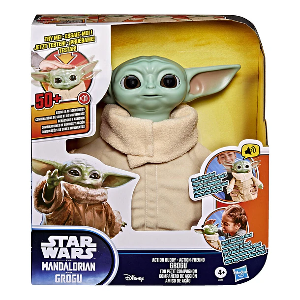 Star Wars The Mandalorian and Grogu - Grogu Amigo de Ação 1