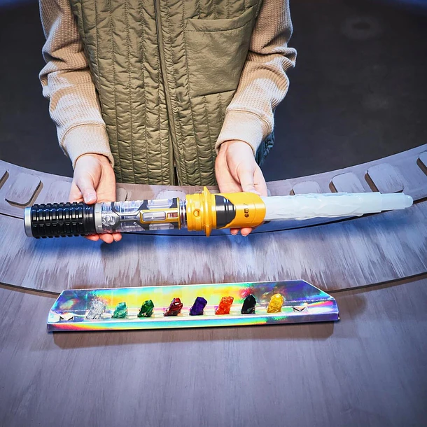 Star Wars - Sabre de Luz Cristal do Poder 4