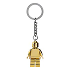 Porta-chaves Minifigura Dourada 2