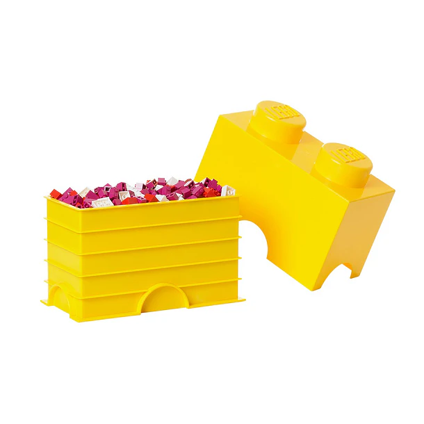 Caixa de Arrumação 2 Brick - Amarelo 2