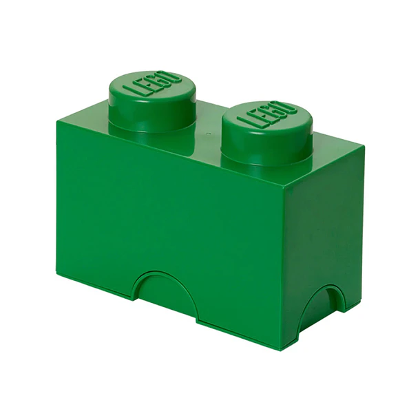Caixa de Arrumação 2 Brick - Verde 1