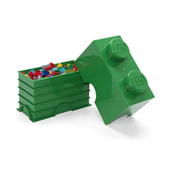 Caixa de Arrumação 2 Brick - Verde