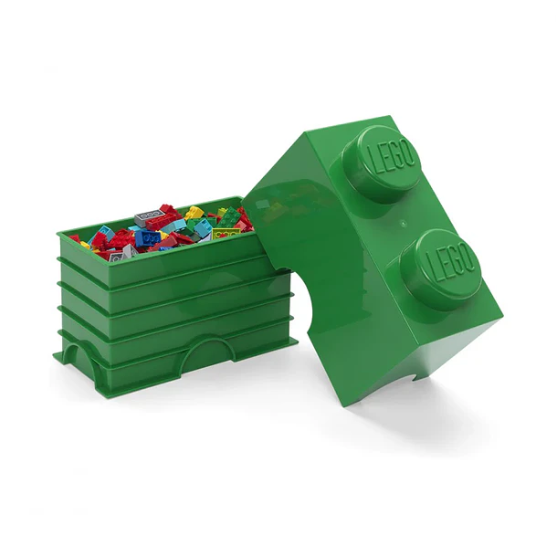 Caixa de Arrumação 2 Brick - Verde 2