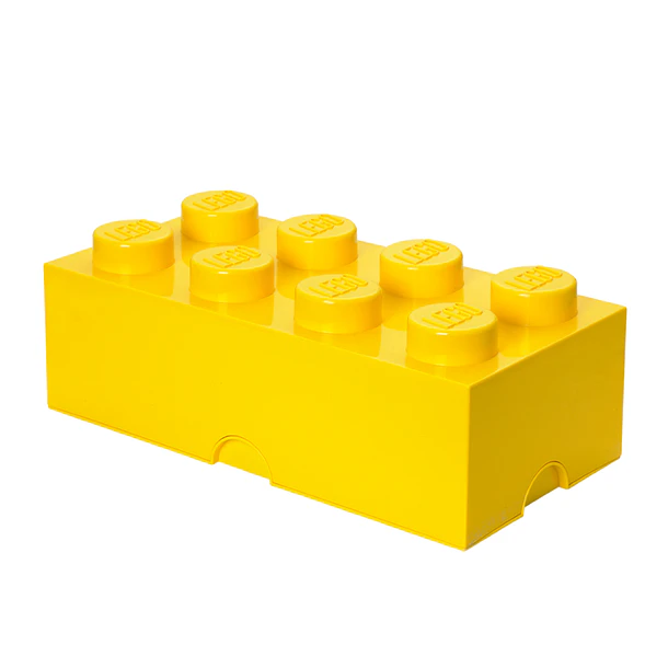 Caixa de Arrumação 8 Brick - Amarelo 2