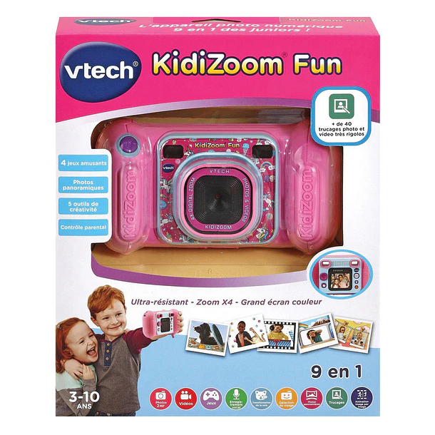 Kidizoom Fun Câmera Rosa 1