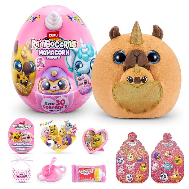 Rainbocorns - Peluche Mamacorn Surprise 4
