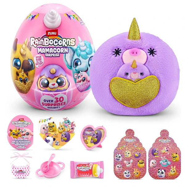 Rainbocorns - Peluche Mamacorn Surprise 6