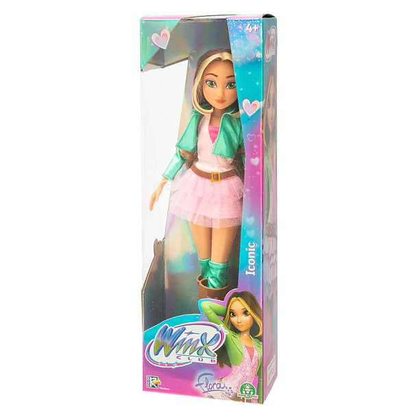 Winx - Boneca Iconic Flora 1