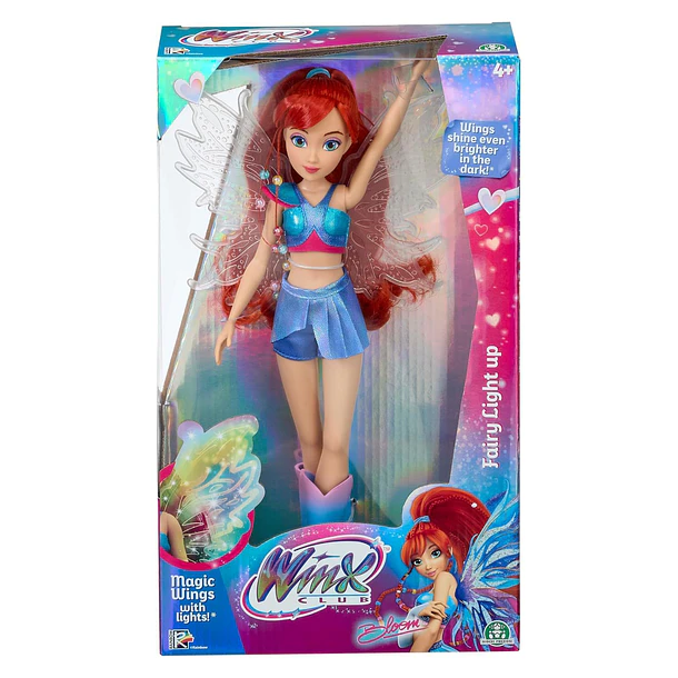 Winx - Boneca Fairy Light Up Wings Bloom 1