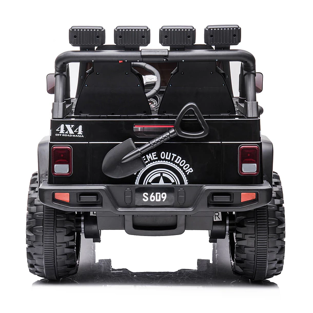 Jeep Gravity Preto 12V 2 Lugares 5
