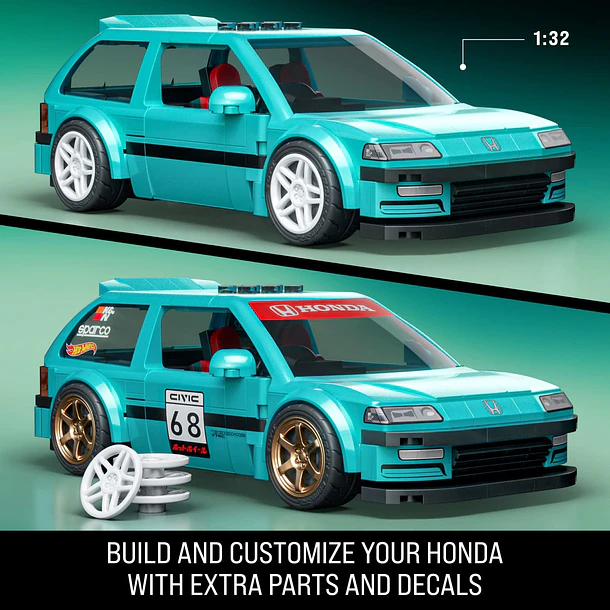 Hot Wheels Speed Series - Custom ’90 Honda Civic EF 4