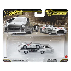 Hot Wheels Team Transport - Mercedes-Benz 300 SLR & Mercedes-Benz Renntransporter