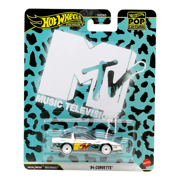 Hot Wheels Pop Culture - MTV '84 Corvette 