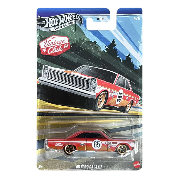 Hot Wheels Silver Series Vintage Club - '65 Ford Galaxie 