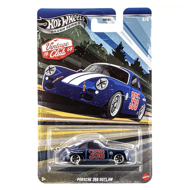 Hot Wheels Silver Series Vintage Club - Porsche 356 Outlaw 