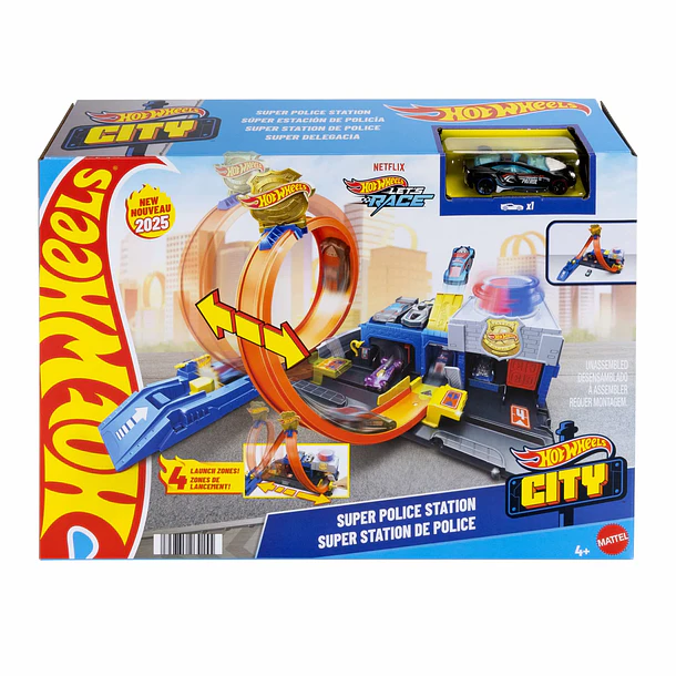 Hot Wheels City - Super Police Station 1