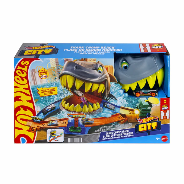 Hot Wheels City - Shark Chomp Beach 1