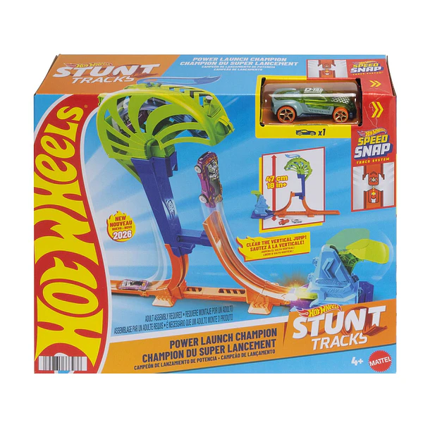 Hot Wheels Stunt Tracks - Power Launch Champion 1