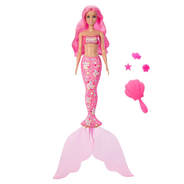 Barbie Color Reveal - Sereia 6