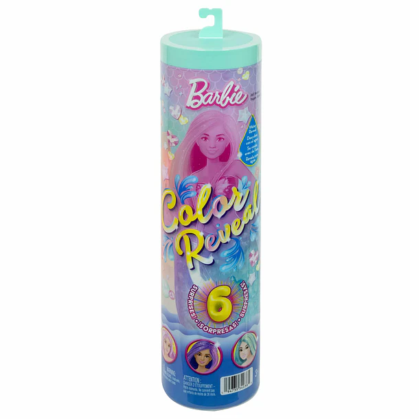 Barbie Color Reveal - Sereia 1