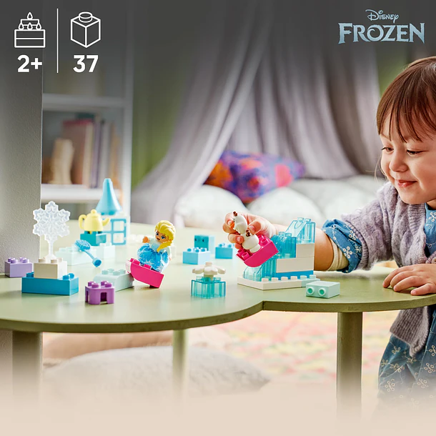 Caixa Criativa de Frozen com Elsa e Olaf 8