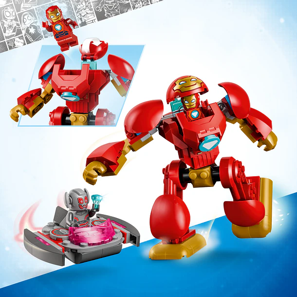 Ultron contra Iron Man 4