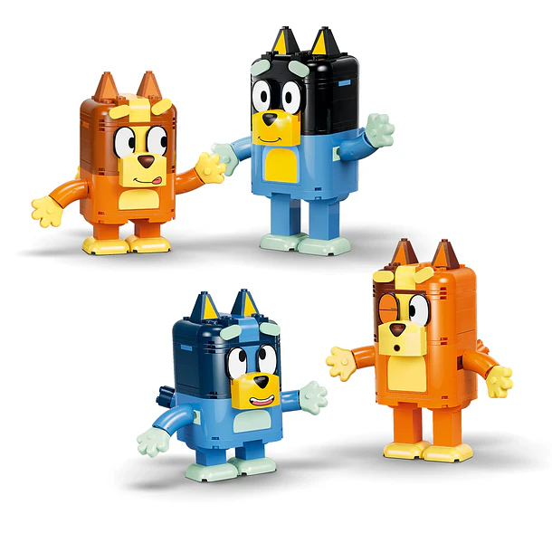 Família da Bluey Construída com Peças 3