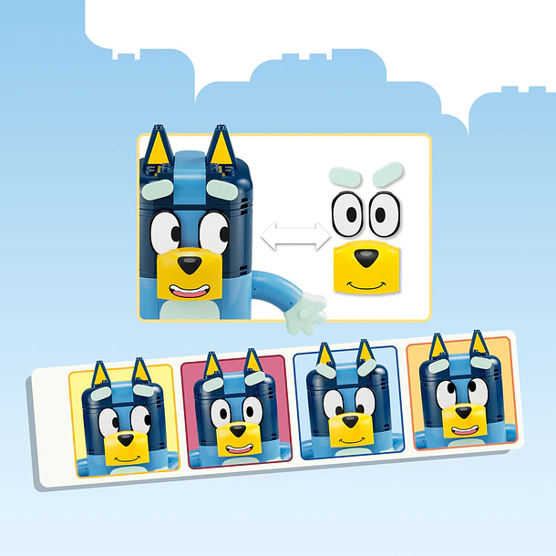 Família da Bluey Construída com Peças 5