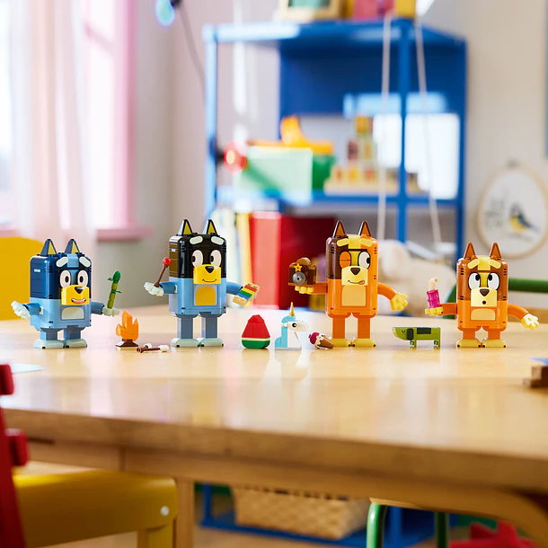Família da Bluey Construída com Peças 8