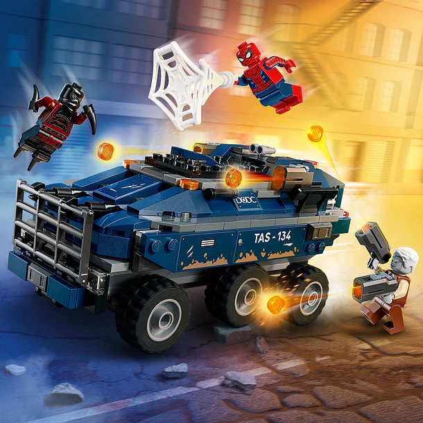 Perseguição do Transporte de Prisioneiros do Spider-Man 6