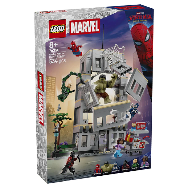 Confronto Épico do Spider-Man contra Hulk 1