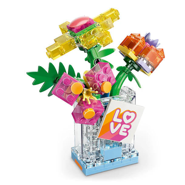 Frasco de Perfume com Decoração Floral 3