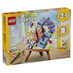 Quadro de Decoração com Arte Floral