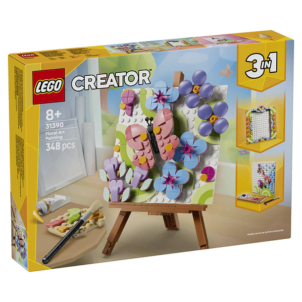 Quadro de Decoração com Arte Floral 1