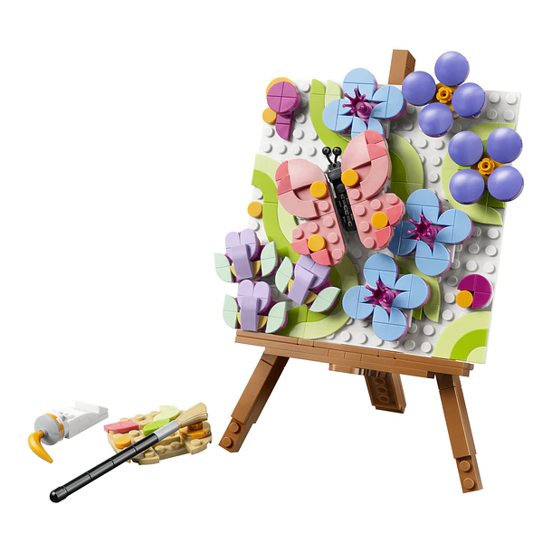 Quadro de Decoração com Arte Floral 2